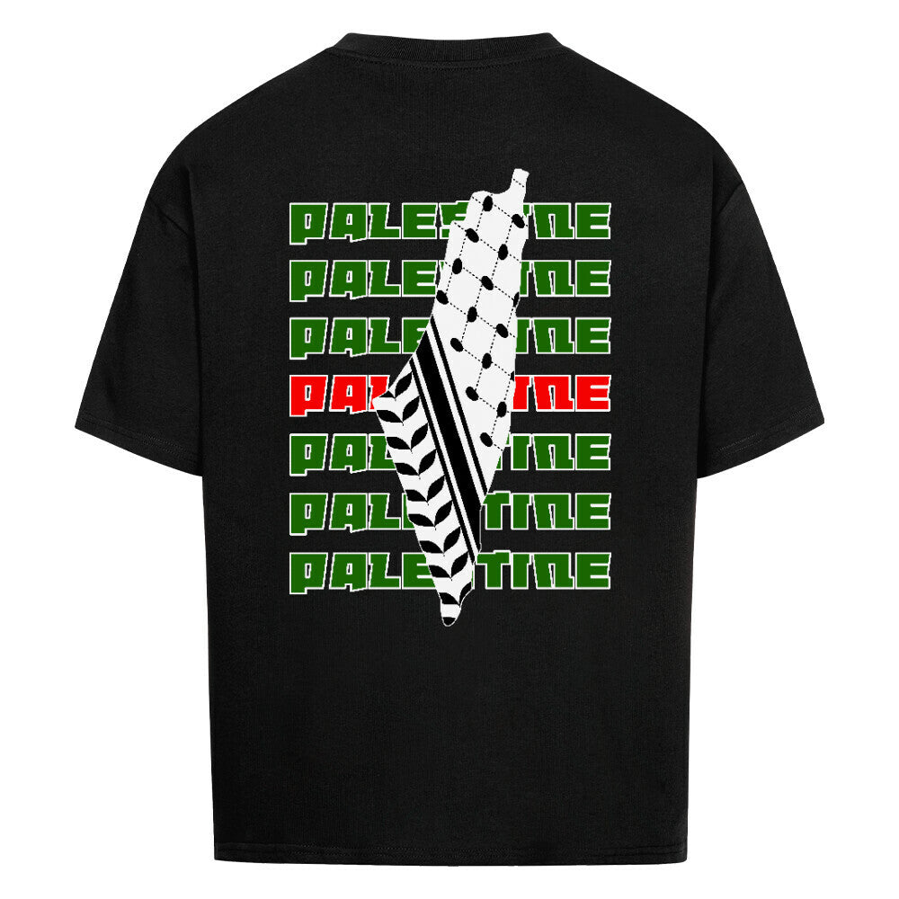 "Palestine" Oversized Shirt