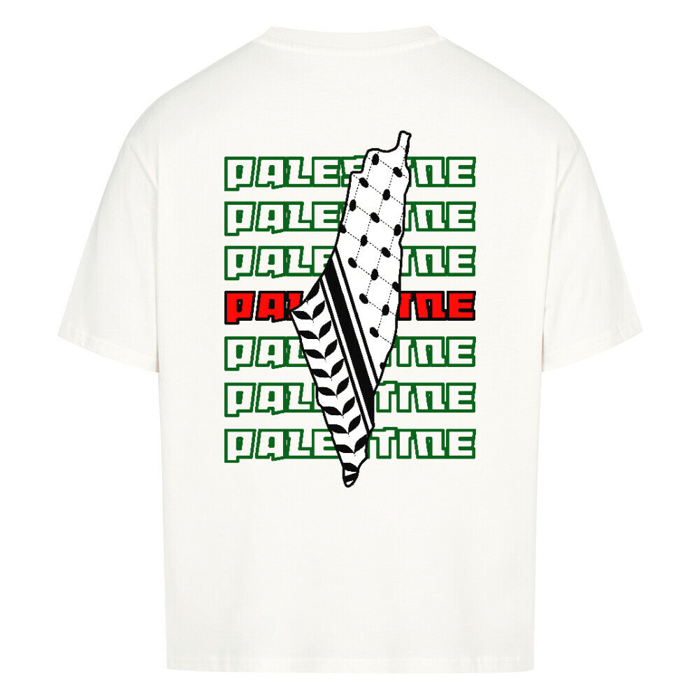 "Palestine" Oversized Shirt