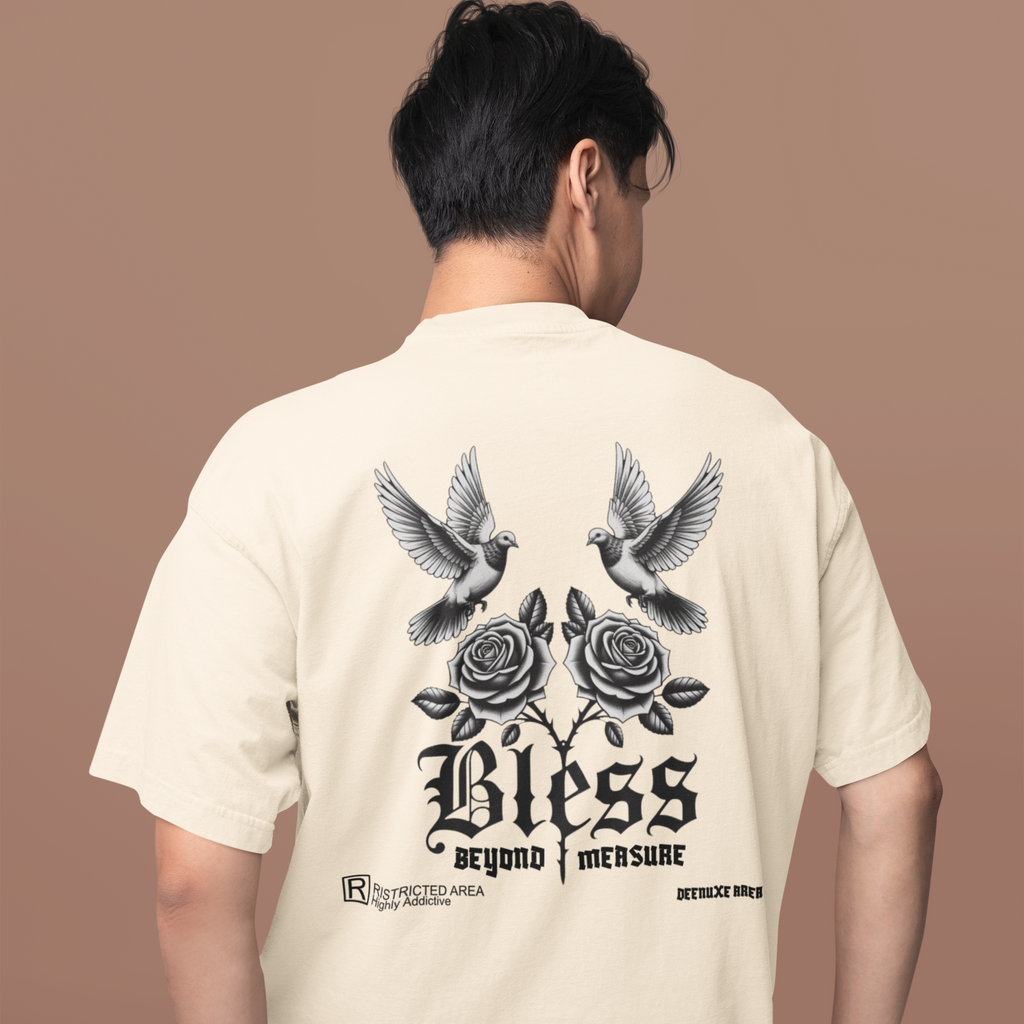 "BLESS" Oversized Shirt