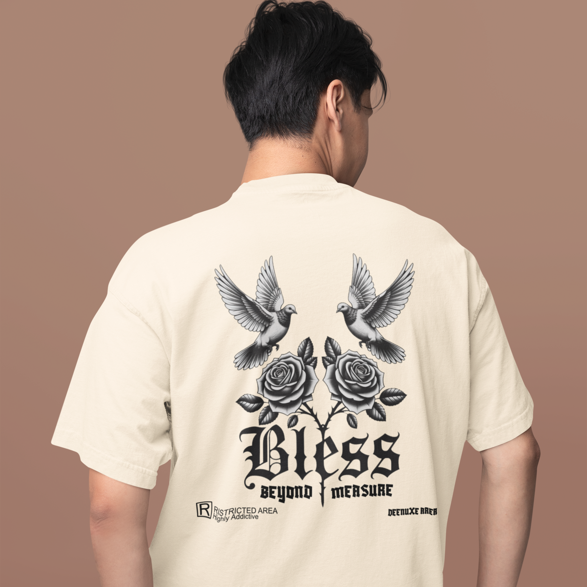 "BLESS" Oversized Shirt
