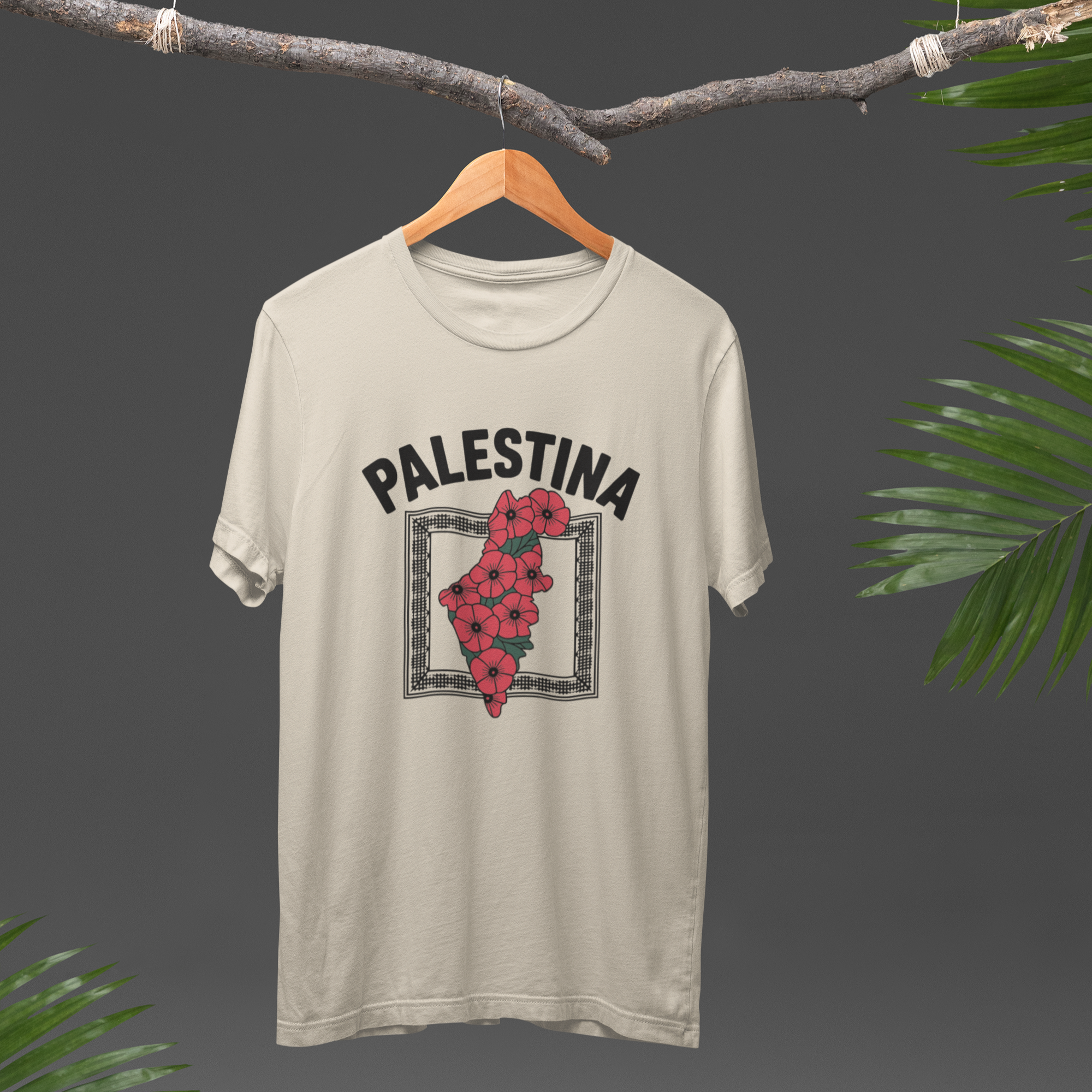 "Palestine Flowers" Classic T-Shirt Unisex