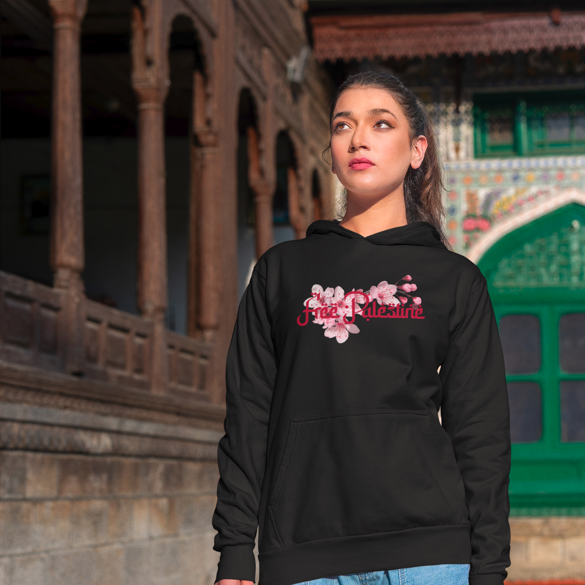 "Palestine Cherry Blossoms" Hoodie