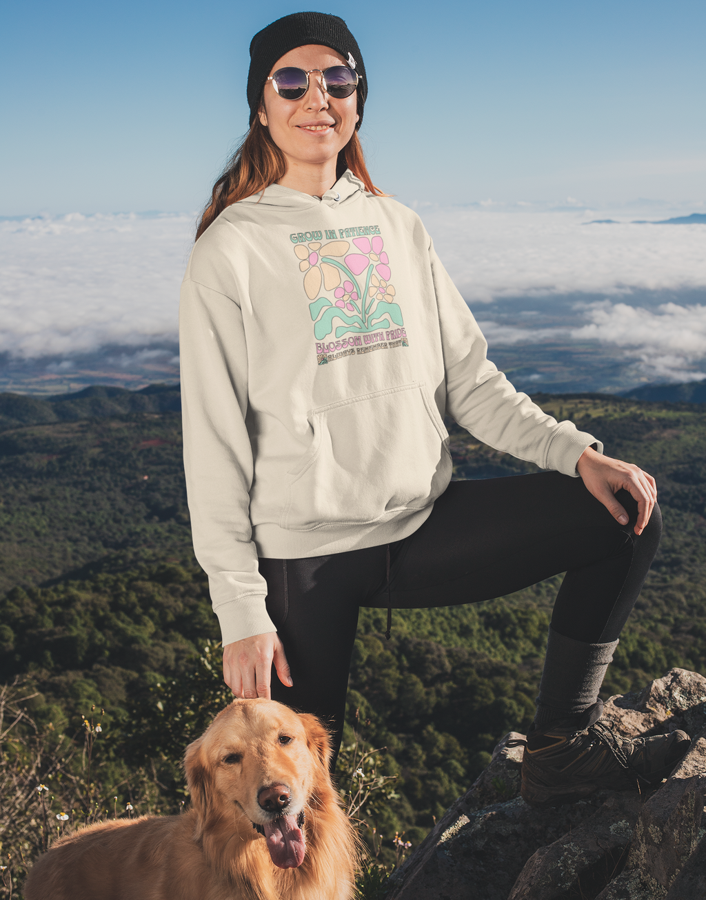 "Grow in Patience" Premium Hoodie