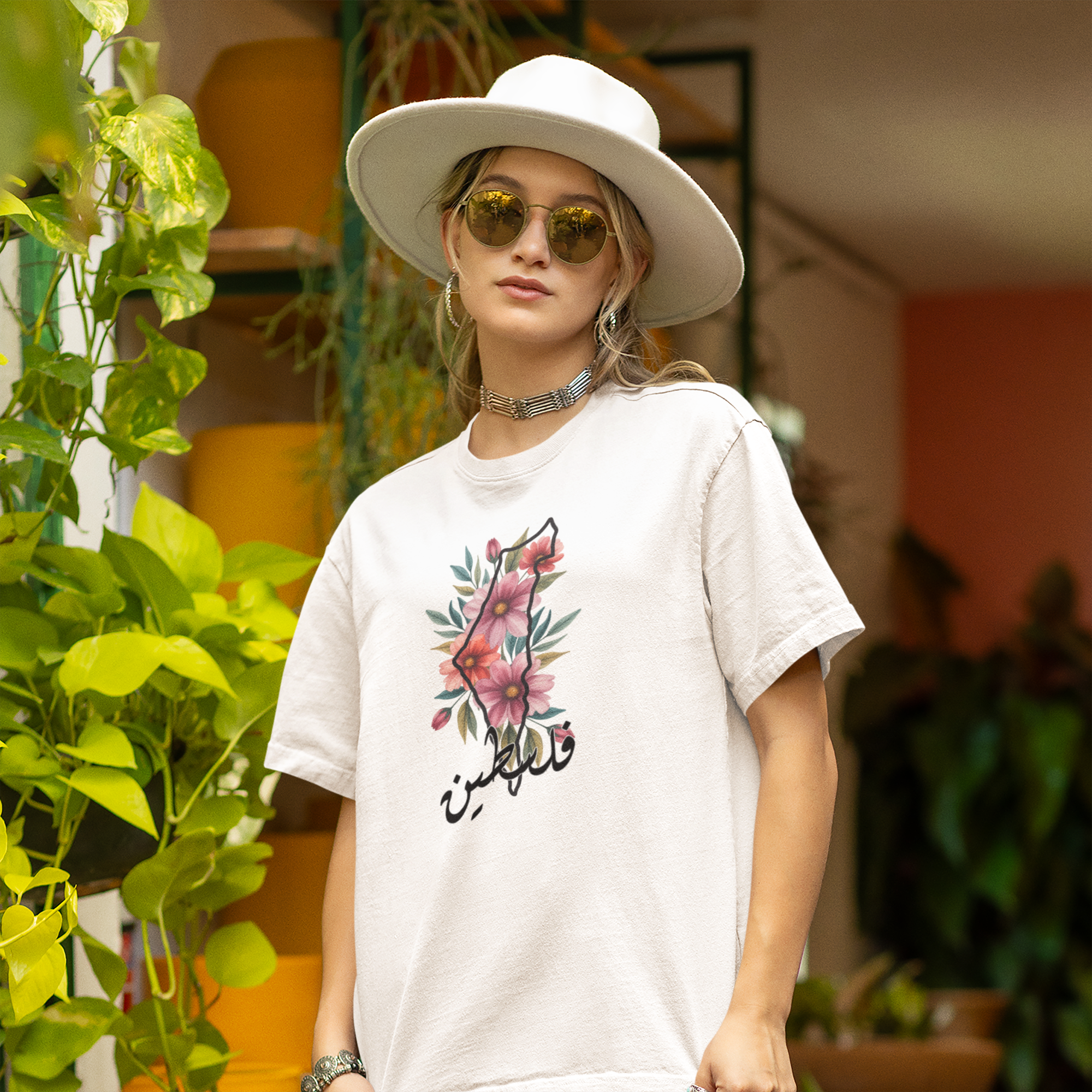 "Falastin" Oversized Shirt