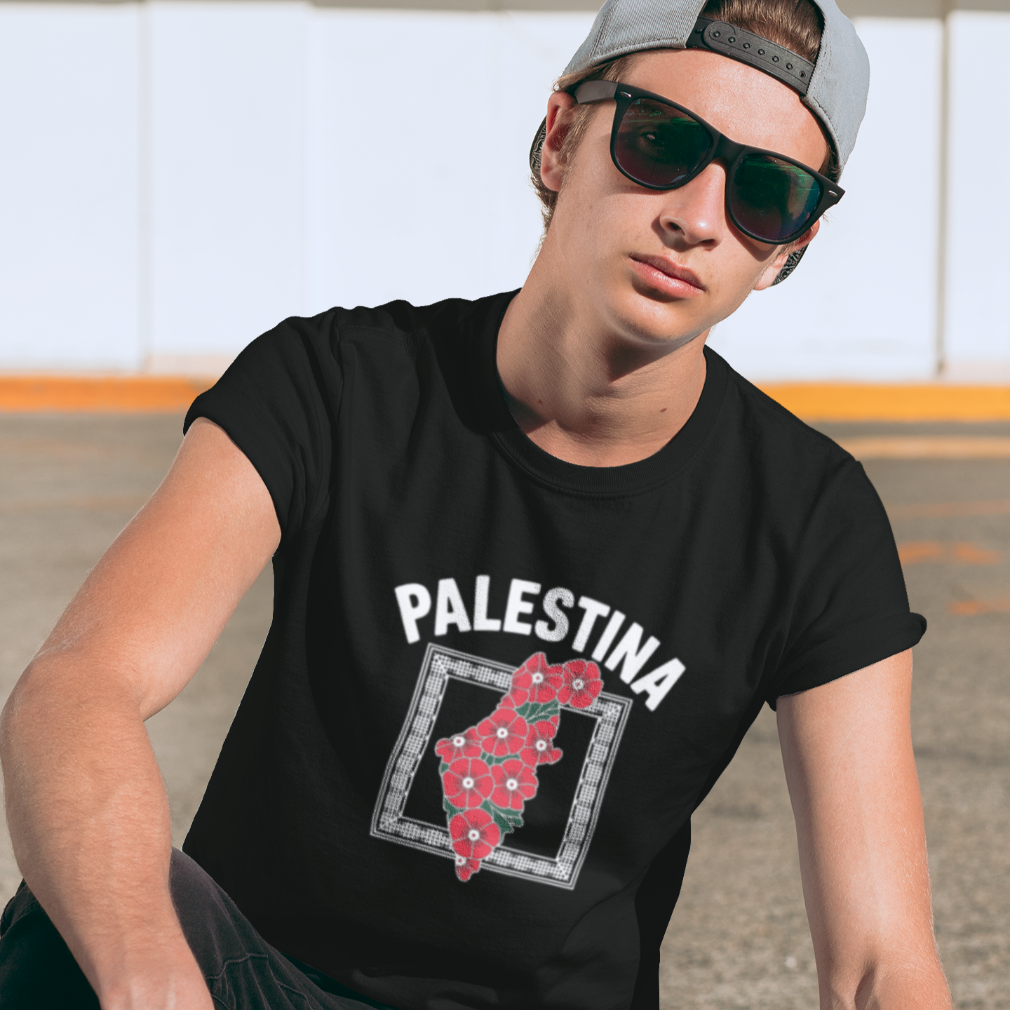 "Palestine Flowers" Classic T-Shirt Unisex